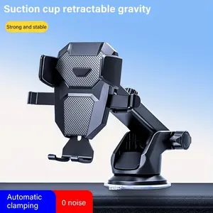 Car Phone Suction Cup Holder, Car Cellphone Mount for GPS Phones, Compatible with iPhone 13/12/11 Pro, Xiaomi, Samsung, 360 Degree Adjustable Mount