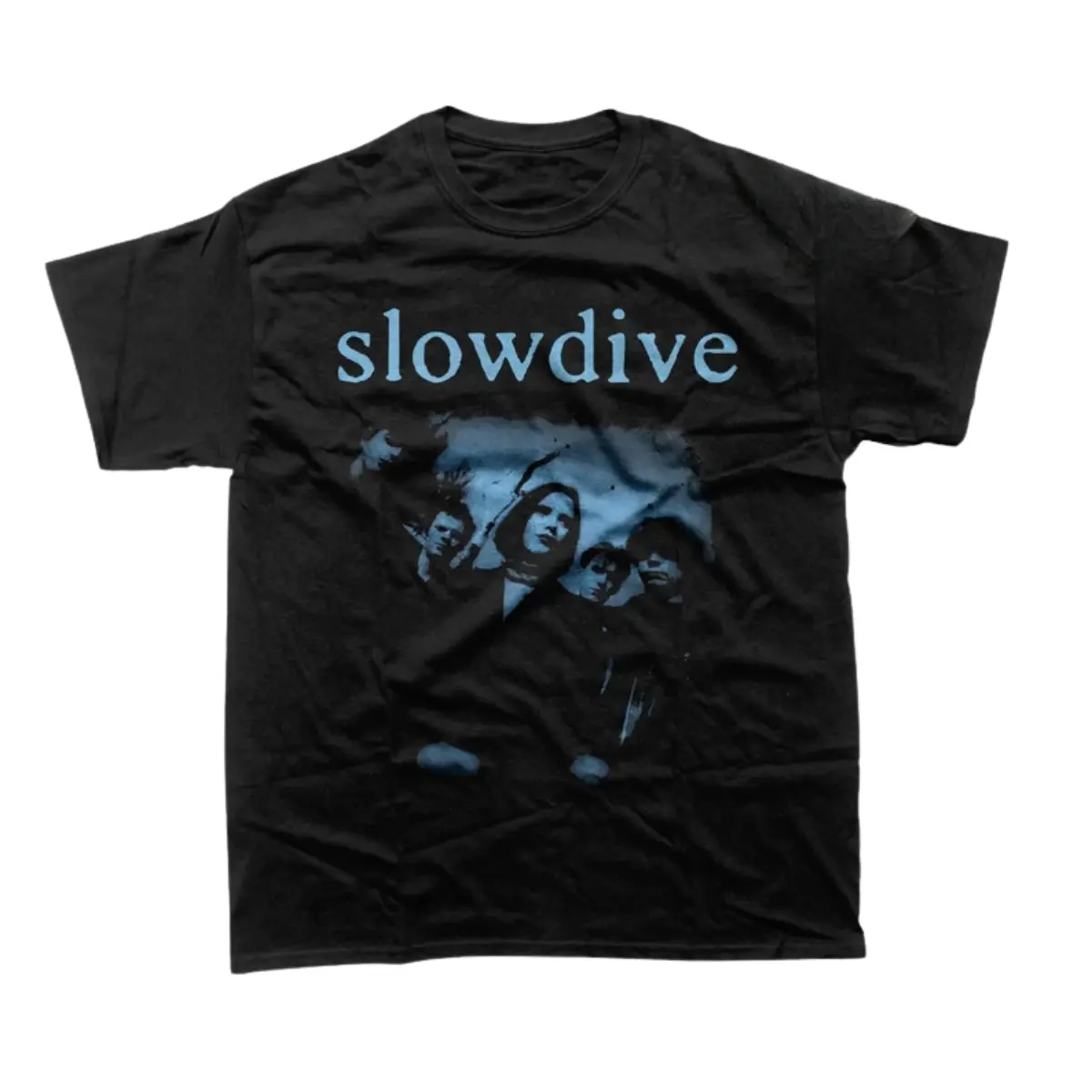 Slowdive Unisex T-Shirt - Original Album Classics 2012 Tee - Music Band Graphic Shirt - Album Cover Tee Top Menswear