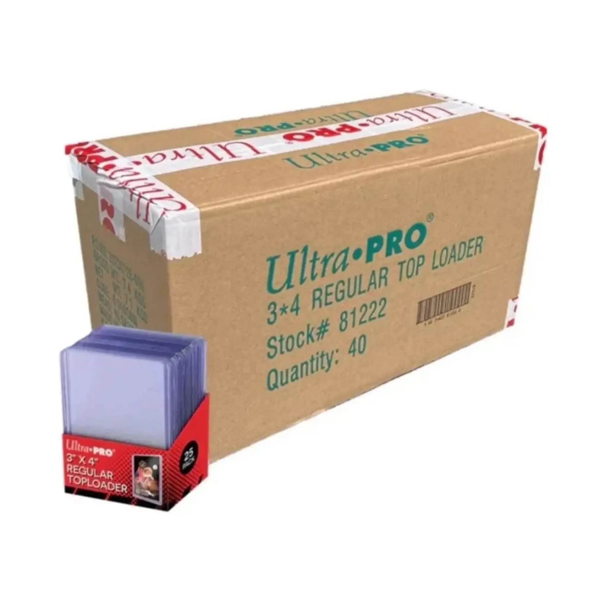 Ultra Pro Regular Top Loader Case (1000 Count)