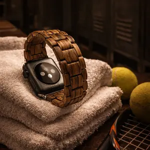 Handmade Wooden Link Apple Watch Band