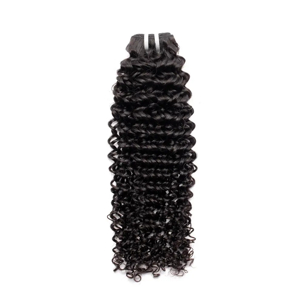 Pixie Raw Curly - 100% Unprocessed Raw Hair, Thick from Root to End, Minimal Shedding, Can be Colored & Styled, 3 Bundles Recommended for Full Glam