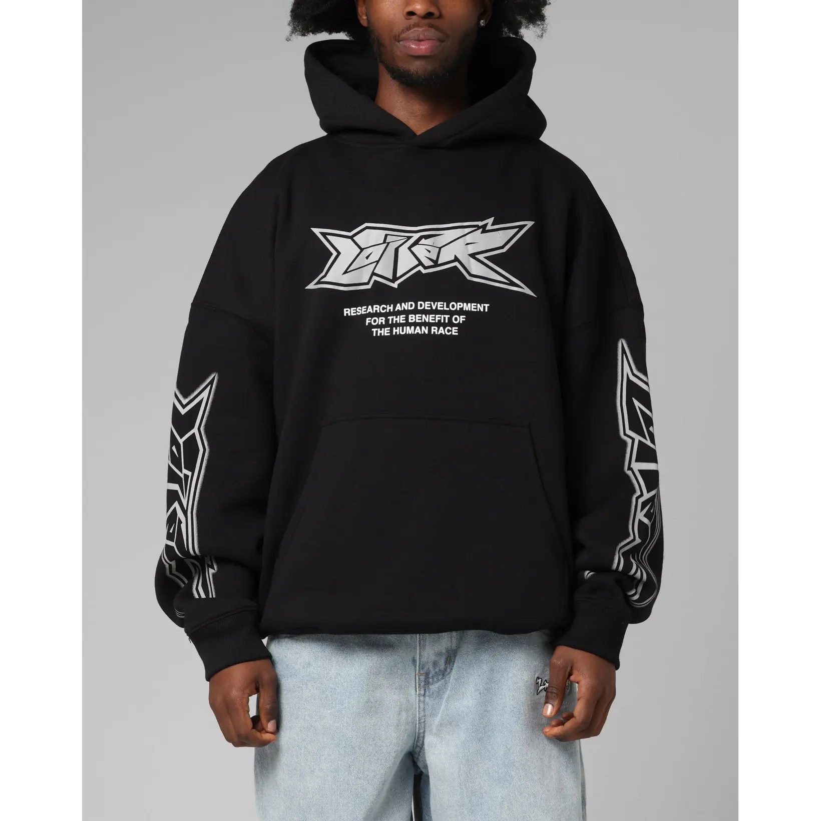 Loiter Runway Hoodie Black