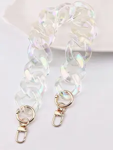 DIY Acrylic Bag Chain, Elegant Chain Strap, Versatile Trendy Style Shoulder Strap, Fashionable Handbag Accessory for All Seasons