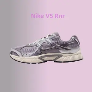 Nike V5 Rnr Cement Grey Grey Fog Light Orewood Brown Running Shoes for Men and Women