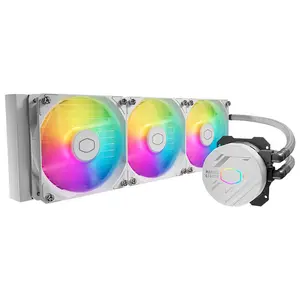 glitter gaming pc for Cooler Master Master Liquid B360 Core White 360mm Close-Loop AIO Liquid Cooler ARGB for Gaming Cooling Fan