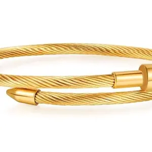 pulsera de clavo con cristal