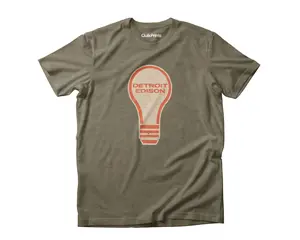 Detroit Edison Light Bulb Shirt