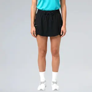Soul of Adventure Anthracite Echo Skort for Comfort and Outdoor Performance