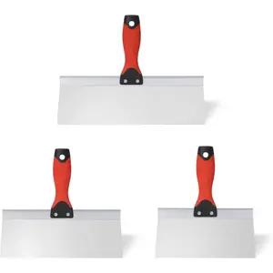 Drywall Taping  Stainless Steel, 3 count Taping , 8"/10"/12"  Drywall Skimming , Tool for Finishing and Patching