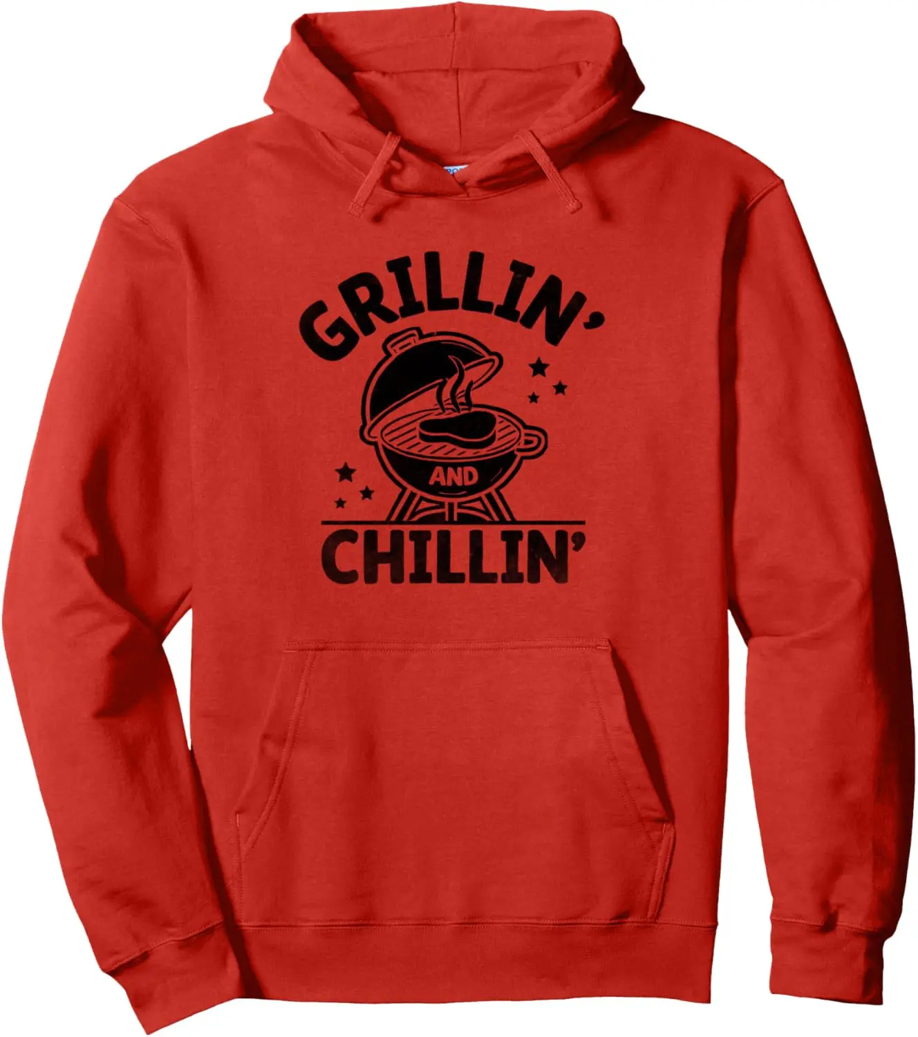 Grillin' Chillin' Griller Grill Cook Grilling Pullover Hoodie
