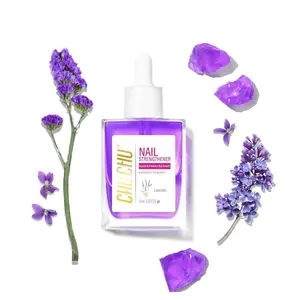Nail Cuticle Oil Strengthener - Lavender Nail Repair Growth Moisturizing Treatment - Natural Jojoba Vitamin B & E for Dry Cracked Nails