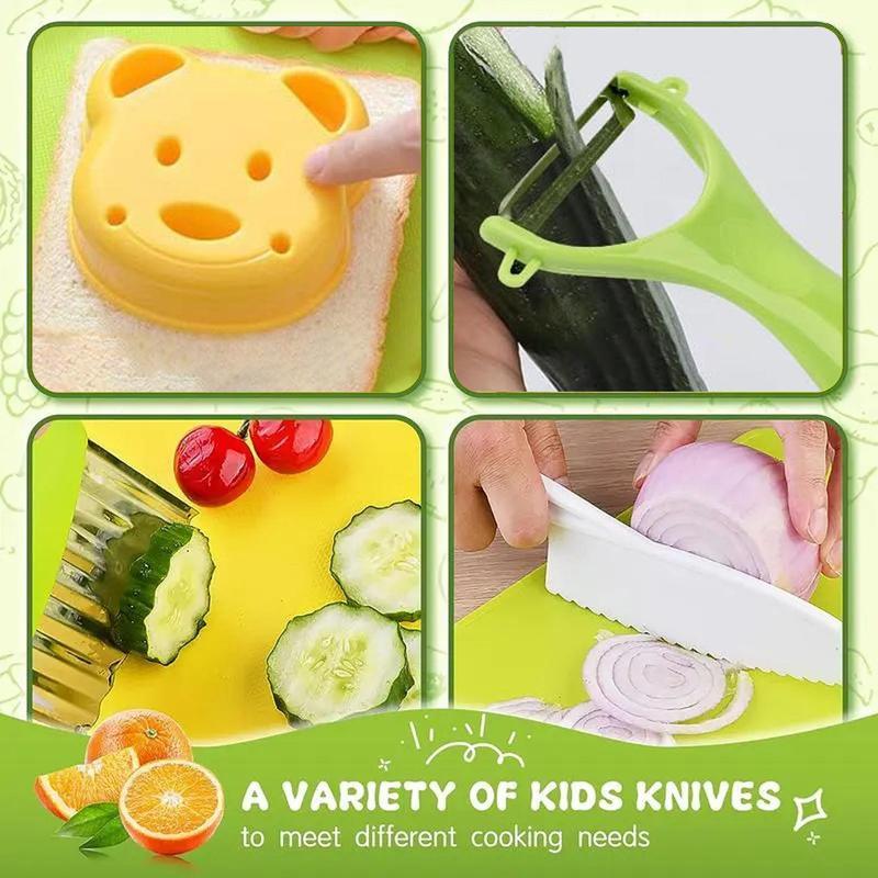13/32 Pcs Kitchen Cutting Gadget Set, Multifunctional Veggie & Fruit Slicing Tools, Portable Durable Household Kitchen Accessories,mothersdaygift