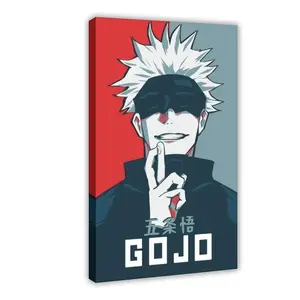 Japanese Anime Jujutsu Kaisen Gojo Satoru Megumi Sukuna Posters Prints Wall Art Pictures Canvas Painting Living Room Home Decor Character Art Decoration