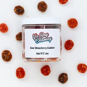 Sour Strawberry Gushers Yaboychamoy