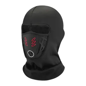 Winter Rider Warm Anti-Haze Balaclava Full Face Mask for Motorcycle Riding Cycling Ski Hood Cap Windproof Soft Outdoor Warm Bike Headwea