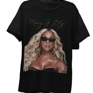 Mary J. Blige Concert Shirt, Mary J Blige The For My Fans Tour Shirt, Mary J Blige Fan Gift, Menswear Crewneck Tropical