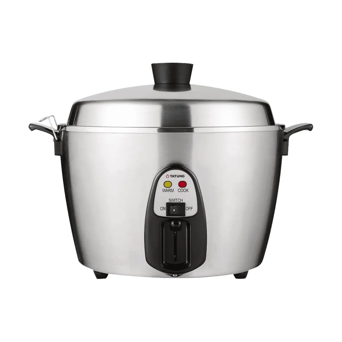 TATUNG 4L Multi-Functional Rice Cooker - Stainless Steel Steamer, Slow Cooker - Multifunction Appliance - TAC-11KN(UL) - Ideal for Home Cooking