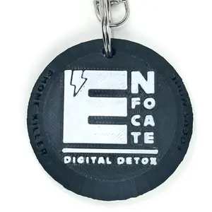 ENFOCATE NFC Keychain App Blocker | Physical Digital Detox Trigger (3D Printed)