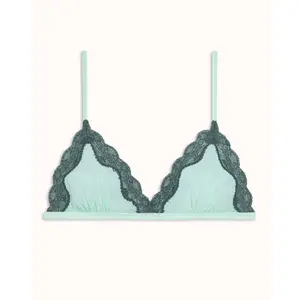 Mesh Triangle Bralette