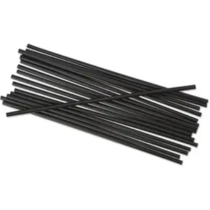 212 MAIN Extra Rigid 5.5 in. Disposable Plastic Stirrers for Stirring, Black Kitchen Fixture Accessory - Pack of 1000