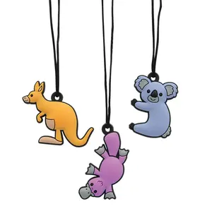 Australian Animal Charm Necklaces - 12 Pc.
