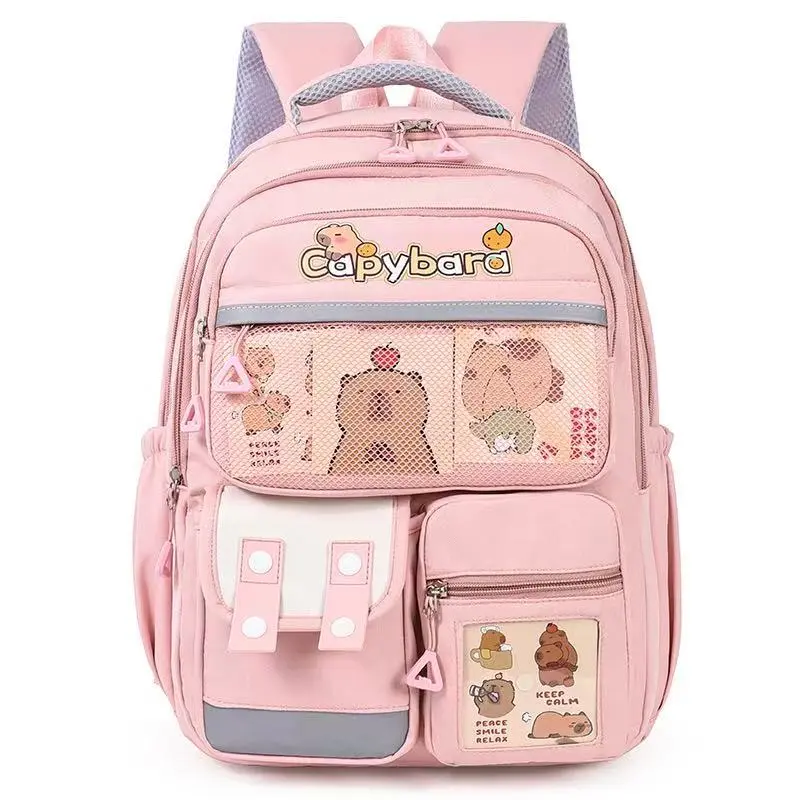 Capybara Kids' Backpack - Pink