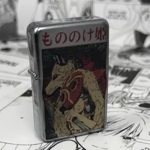 Princess Mononoke Studio Ghibli Anime-Inspired Universal Lighter Case - Stylish Durable Protective, Lightweight