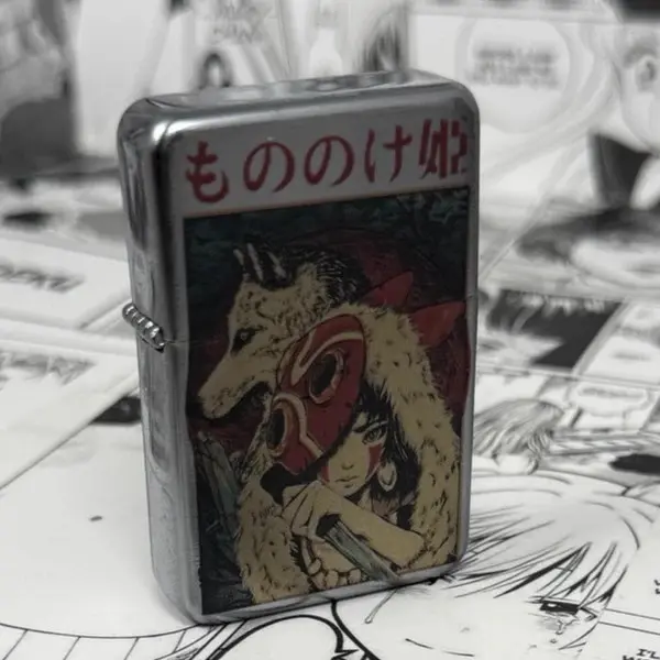 Princess Mononoke Studio Ghibli Anime-Inspired Universal Lighter Case - Stylish Durable Protective, Lightweight