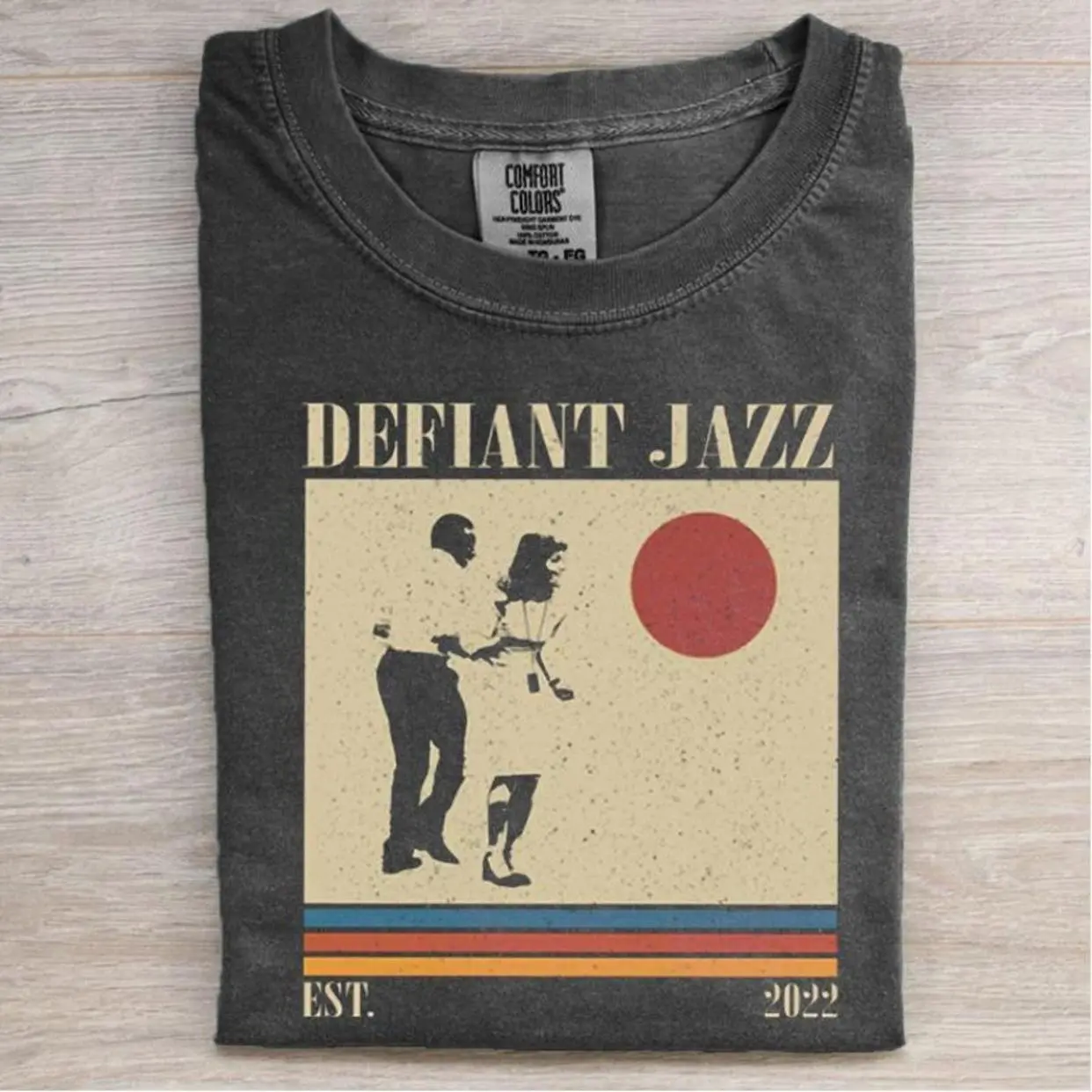 Comfort Colors Defiant Jazz Shirt, Severance TV Show T-Shirt, 90s Vintage Tee, Sci-Fi Fan Gift, Severance Merchandise, Gift For
