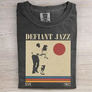 Comfort Colors Defiant Jazz Shirt, Severance TV Show T-Shirt, 90s Vintage Tee, Sci-Fi Fan Gift, Severance Merchandise, Gift For