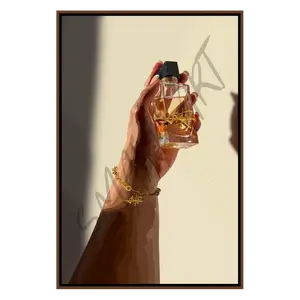 Libre - Smard Black Wall Art Print/ Canvas for Home /Office Decor