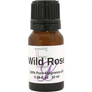 Wild Rose Fragrance Oil, 10 ml Premium, Long Lasting Diffuser Oils, Aromatherapy