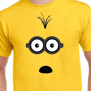 Stuart Despicable Me Minions Banana T-Shirt, Minion Banana Splash T Shirt Design, Yellow Cartoon Characters T-Shirt Sublimation #cartoonshirt #gift #tshirt #minionshirt #vintage