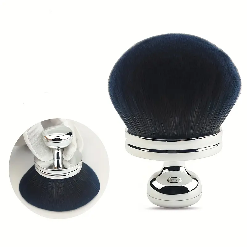Large Multi-Purpose Body Powder Brush – Ultra-Soft Stamp Puff for Arms, Neck & Body Makeup – Fluffy Setting Brush for Loose Powder & Shimmer, Fluffy Dome Brush, Makeup Brushes, Cosmetic Brushes