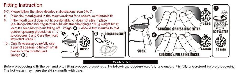 Venum Predator Mouthguard- Black/Orange - Lightweight Design, Comfortable Fit, Suitable for Various Uses