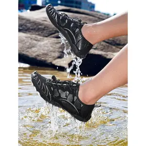 UnisexColorblockRiverTrekkingShoes,LightweightQuickDryingSwimmingShoes,Non-slipWaterShoesforBeach&WaterSportsGift