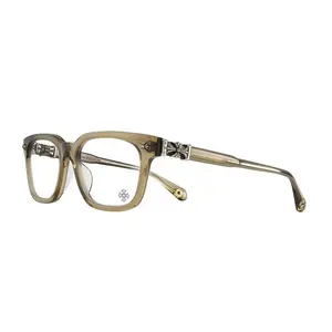 Chrome Hearts Cox Ucker Glasses Military/Silver