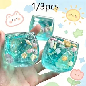 New 3D Cartoon Stress Relief Cube, Decompression Squeeze, Realistic Fidget Toy, Anxiety Fidgets, Infinite Pressure Release, Fun Squeeze Plaything, Perfect for Relaxation