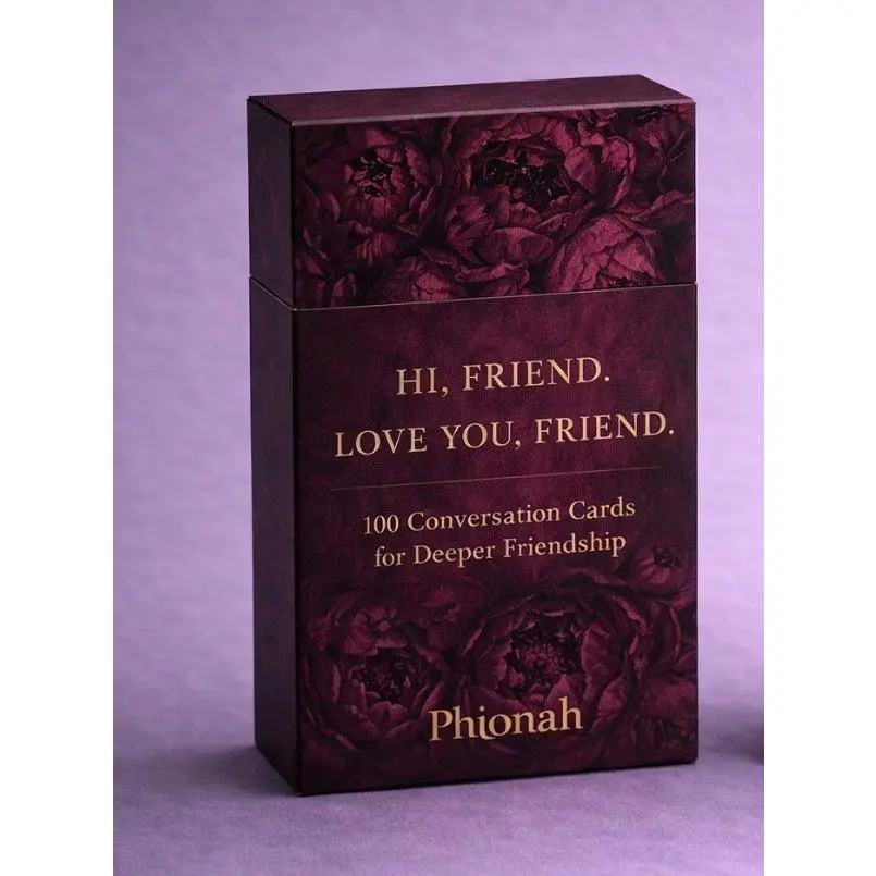Hi, Friend: Love & Connection Conversation Cards