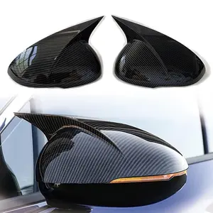 Side Mirror Cover Caps for K5 2020 2022 LH RH with Bonus Blind Spot Mirrors Exterior Sport Style