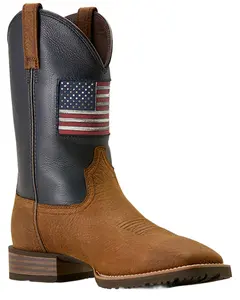 Ariat Men's Hybrid Rancher Patriot Performance Western Boot Broad Square Toe - 10074205