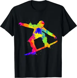 Snowboarder - Herren T-shirt aus 100 % Baumwolle
