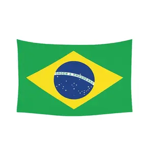Show Your Brazilian Pride with this Stunning Flag Tapestry - Perfect for Dorm Rooms, Bedrooms, and Outdoor Spaces! valentine's gift for bf