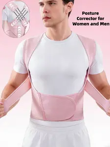 SY 1 Count Posture Corrector for Women and Men, Upgraded Back Brace with Enhanced Support, Waist Trainer, Shoulder Straightener Shoulder, Shapewear Belts, Posture Strap, Adjustable Full Back Straightener, Perfect For Training & Office Use