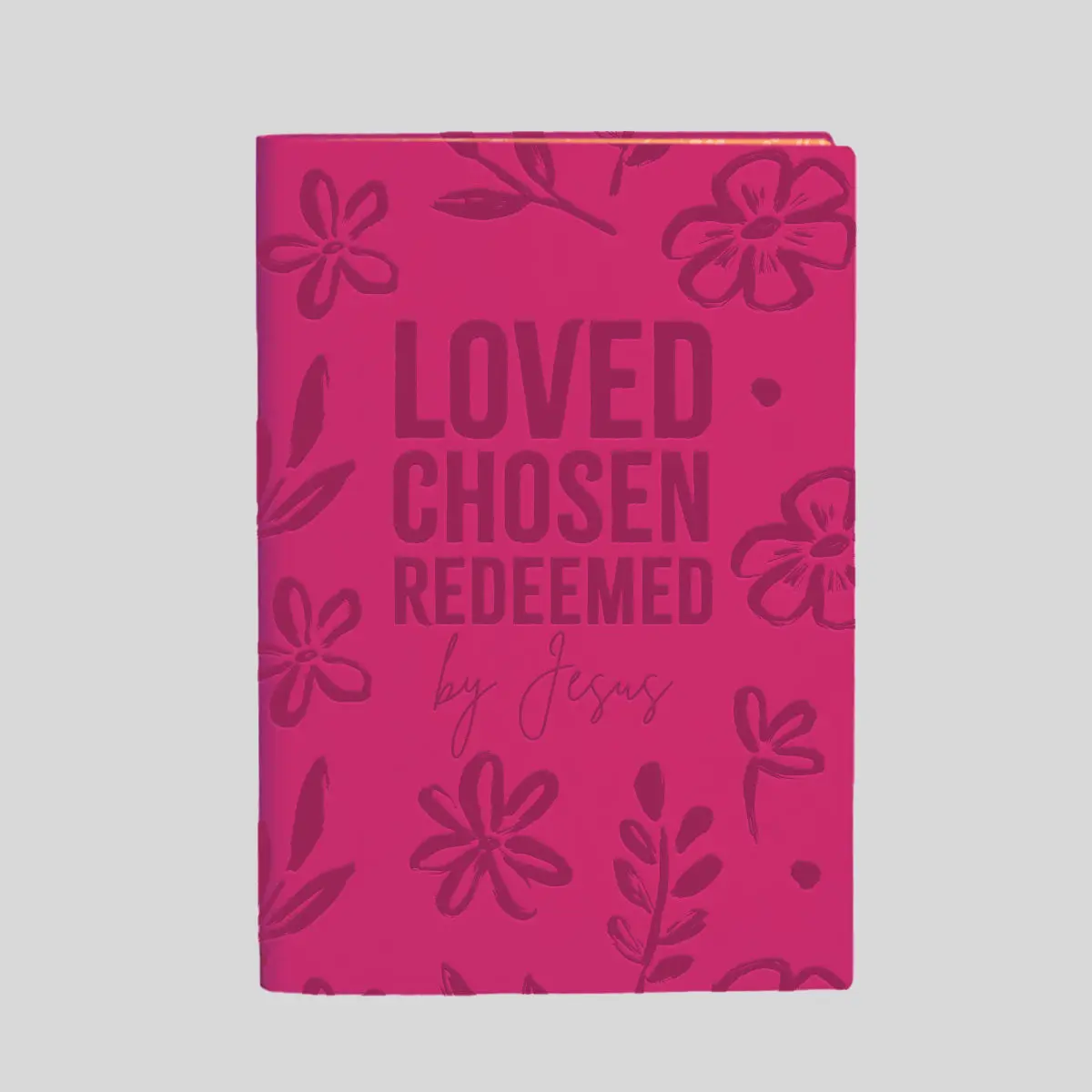 Kerusso Women's Faux Leather Journal Notebook - Loved, Chosen, Cute Journals for Daily Writing, Office Stationery Diaries