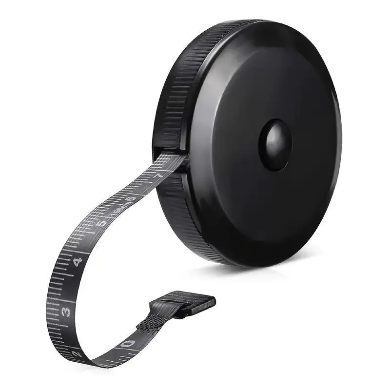 60in Retractable Soft Measuring Tape, Portable Double Sided Tape Measure, Suitable for Body Fabric Sewing Tailor Cloth Knitting Craft Weight Loss Measurement, Measuring Tool