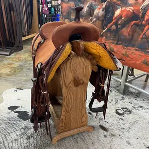 R Bar B Summit Series Cutting Saddle, 15" Seat