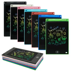 MIHUA 8.5-Inch LCD Writing Tablet - Portable Reusable Electronic Drawing Board, Kids' Educational Toy & Learning Tool, Pink Gift Item