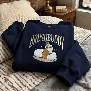 Witch Hat Atelier Brushbuddy Embroidered Hoodie & Sweatshirt