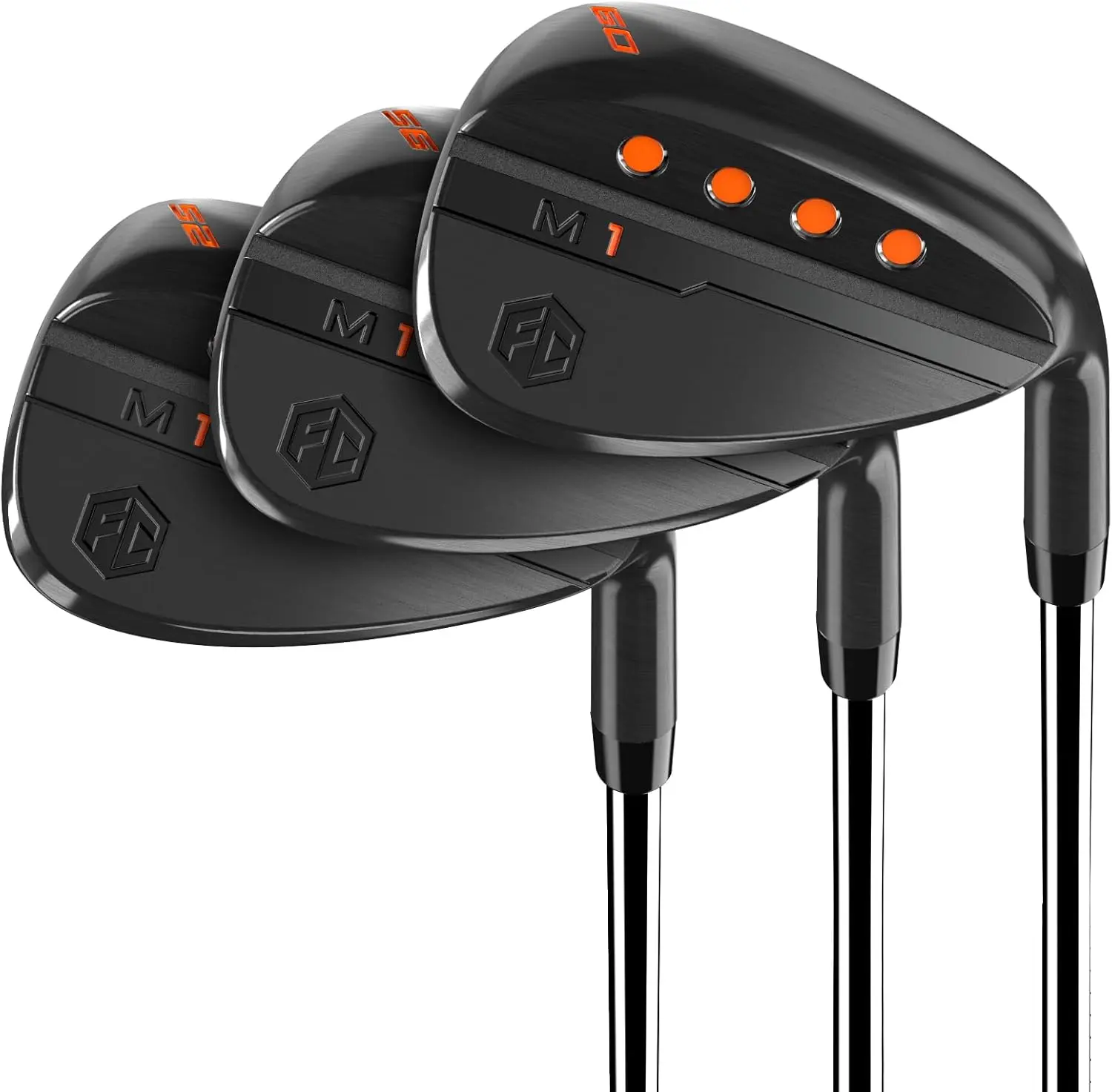CNC Milled Face Golf Wedge Provides Enhanced Spin And Control 52 56 60 Degree Sand Wedge Gap Wedge High Loft Wedge Golf Club For Right Handed Men And Women